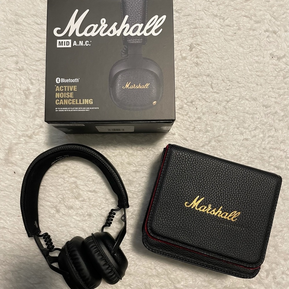 Marshall Mid A.N.C. Wireless on-ear headphones